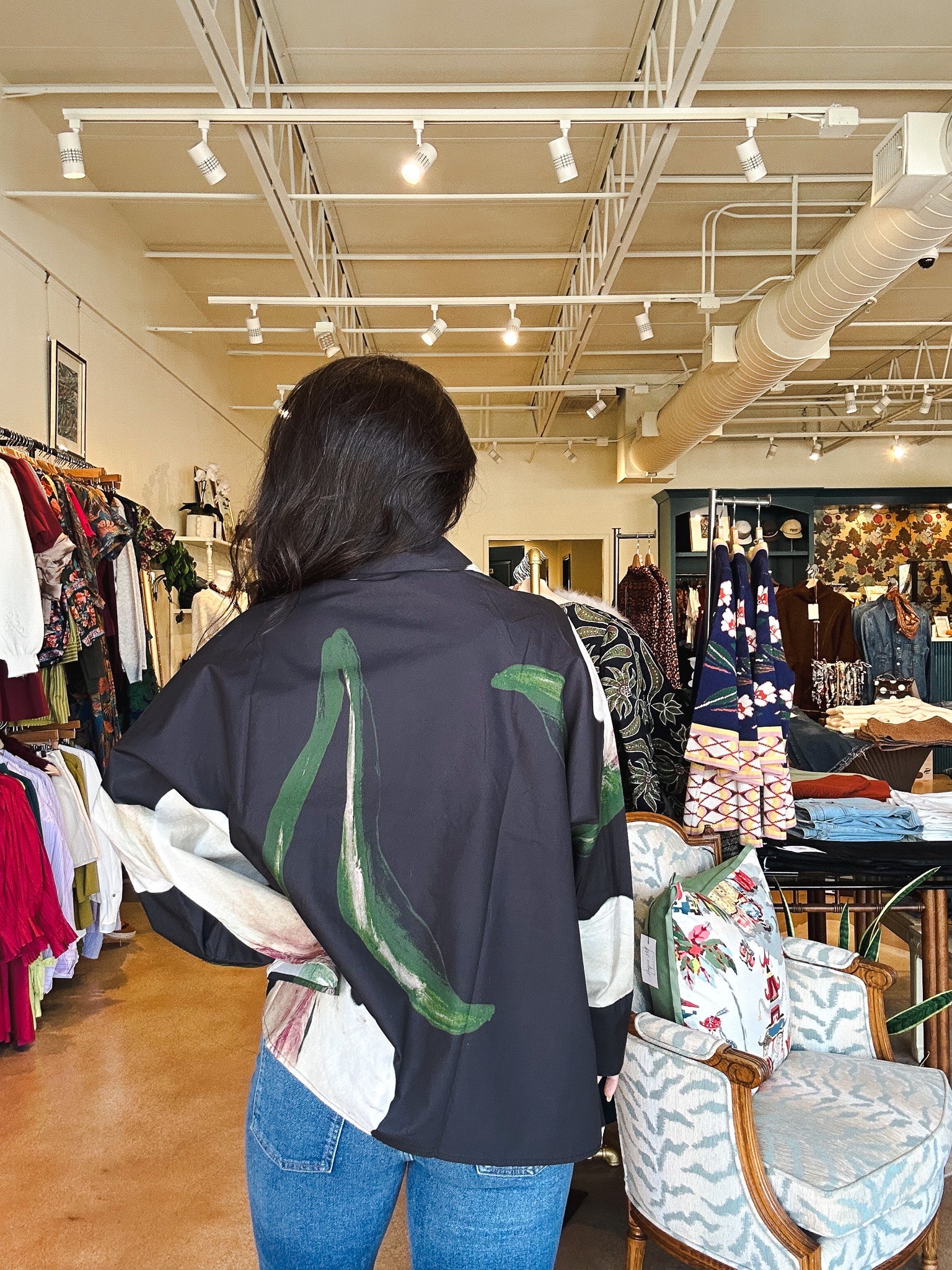 Allison Magnolia Button Down Top - Elle Maxine