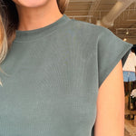 Ally Cap Sleeve Lounge Top - Elle Maxine