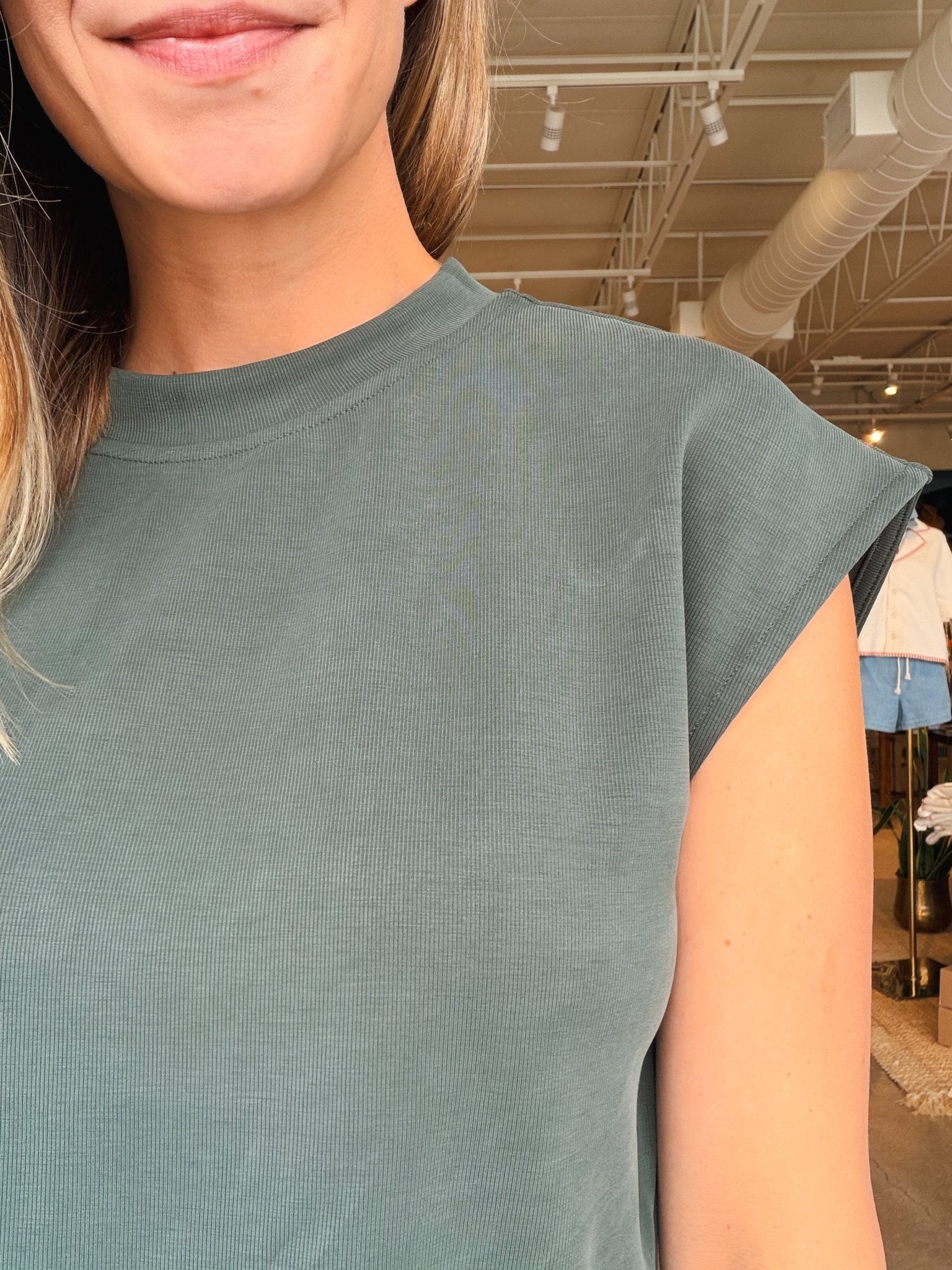 Ally Cap Sleeve Lounge Top - Elle Maxine