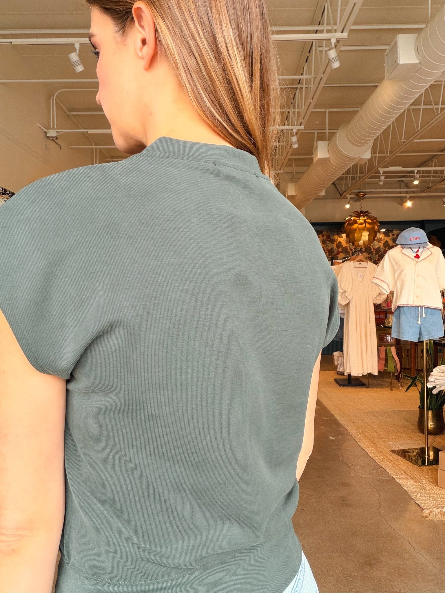 Ally Cap Sleeve Lounge Top - Elle Maxine