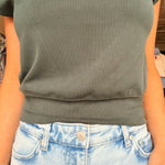 Ally Cap Sleeve Lounge Top - Elle Maxine