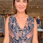 Alma Mosaic Midi Dress - Elle Maxine