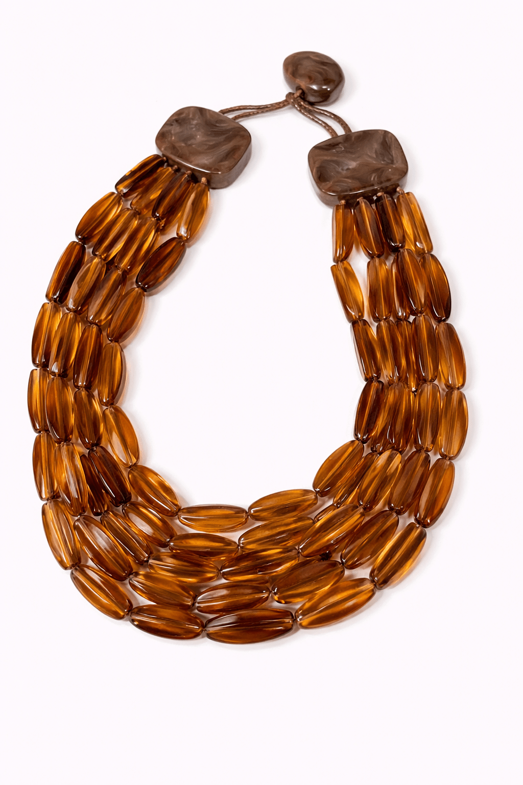 Amalfi Layered Statement Necklace - Elle Maxine