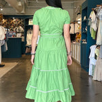 Amalie Belted Midi Dress - Elle Maxine