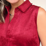 Amanda Suede Mini Dress - Elle Maxine