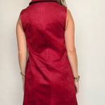 Amanda Suede Mini Dress - Elle Maxine