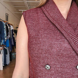 Amber Sweater Vest - Heritage - Elle Maxine