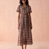 Amira Maxi Shirt Dress - Elle Maxine