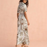 Amira Maxi Shirtdress - Elle Maxine