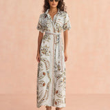 Amira Maxi Shirtdress