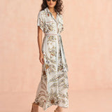 Amira Maxi Shirtdress