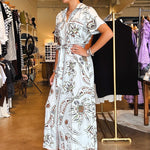 Amira Shirtdress - Diya Powder - Elle Maxine