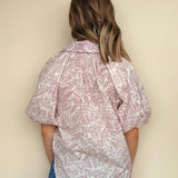 Anise Bubble Sleeve Top - Elle Maxine