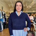 Anna Collar Top - Elle Maxine