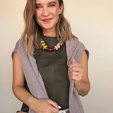 Anna Denim Shell Top - Elle Maxine