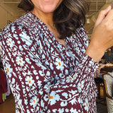 Anouk Blouse - Esme Garnet - Elle Maxine