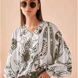 Anouk Blouse - Valetta Mist - Elle Maxine