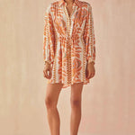 Aria Mini Dress - Sunrise - Elle Maxine