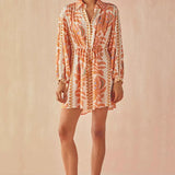 Aria Mini Dress - Sunrise - Elle Maxine