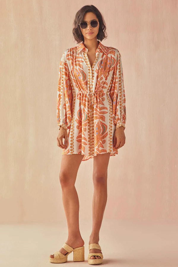 Aria Mini Dress - Sunrise - Elle Maxine