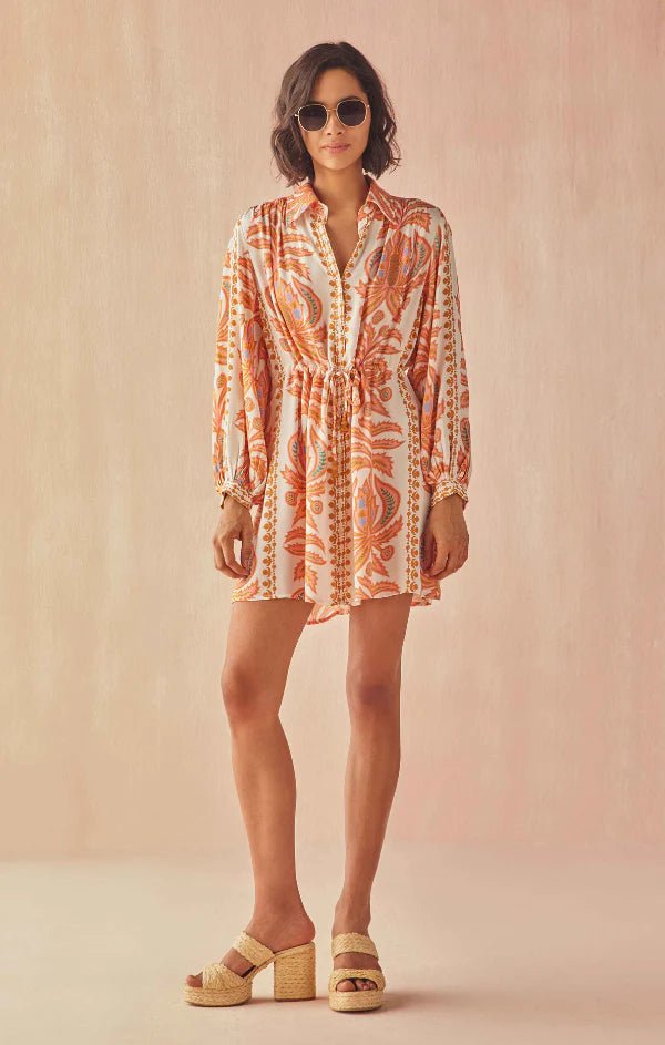Aria Mini Dress - Sunrise - Elle Maxine