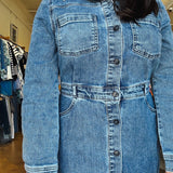 Arlington Denim Dress - Elle Maxine