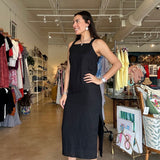 Ashanti Maxi Dress - Black - Elle Maxine