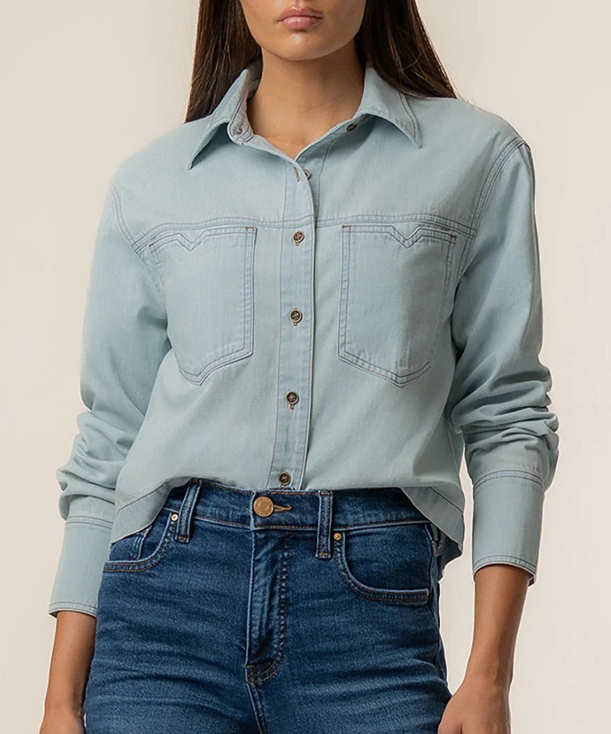 Aubrey Button Down Top - Elle Maxine