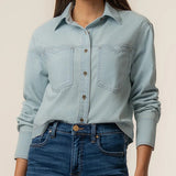 Aubrey Button Down Top - Elle Maxine