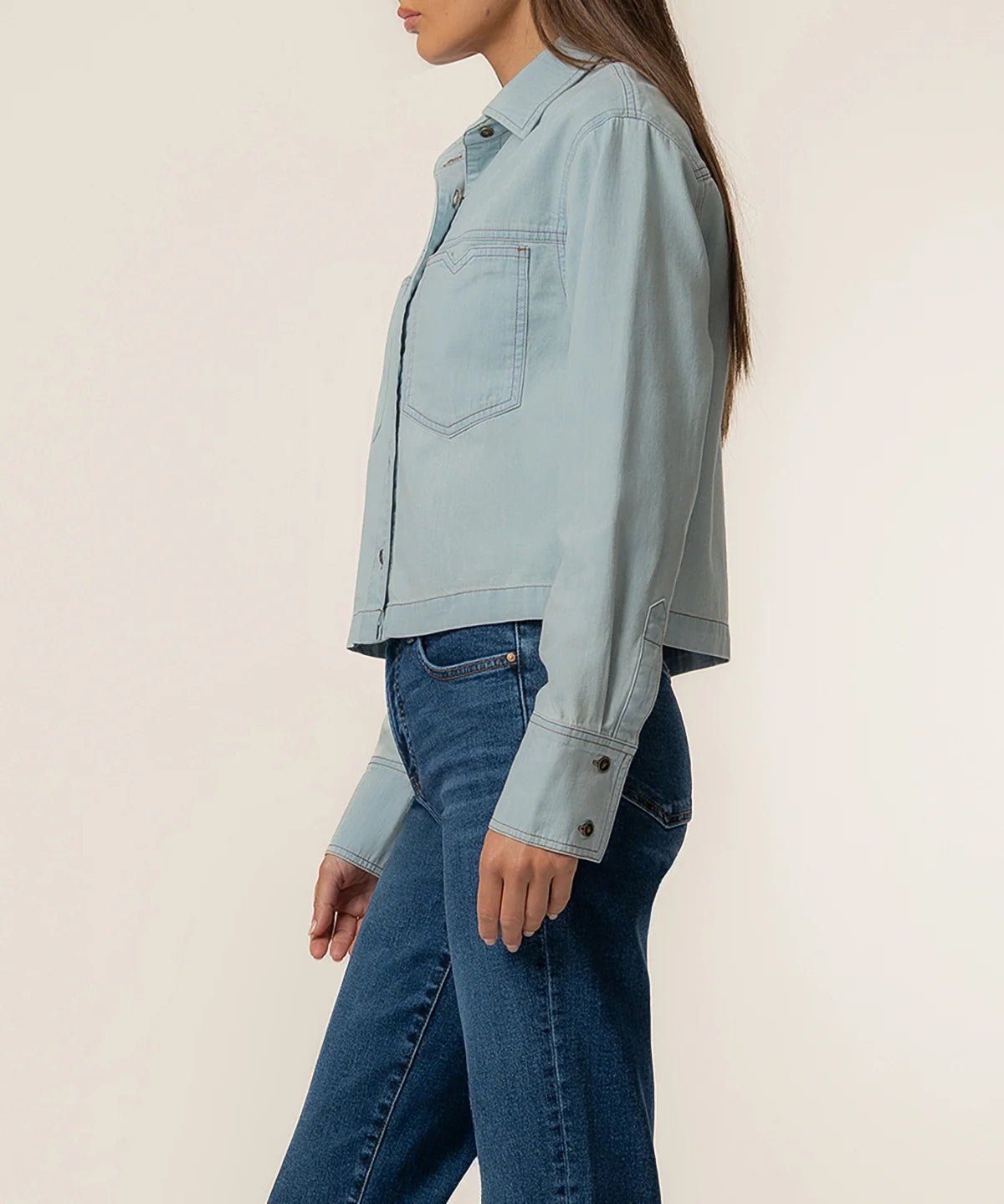 Aubrey Button Down Top - Elle Maxine