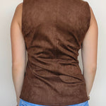 Autumn Suede Vest - Elle Maxine