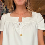 Aven Top - Coconut Milk - Elle Maxine