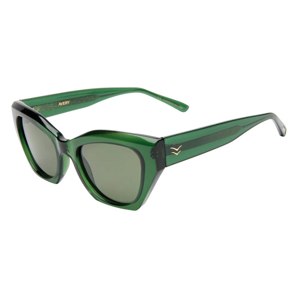 Avery Sunglasses - Emerald/Green - Elle Maxine