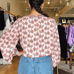 Ayla Blouse - Redwood - Elle Maxine