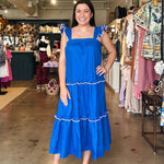 Azure Maxi Dress - Elle Maxine