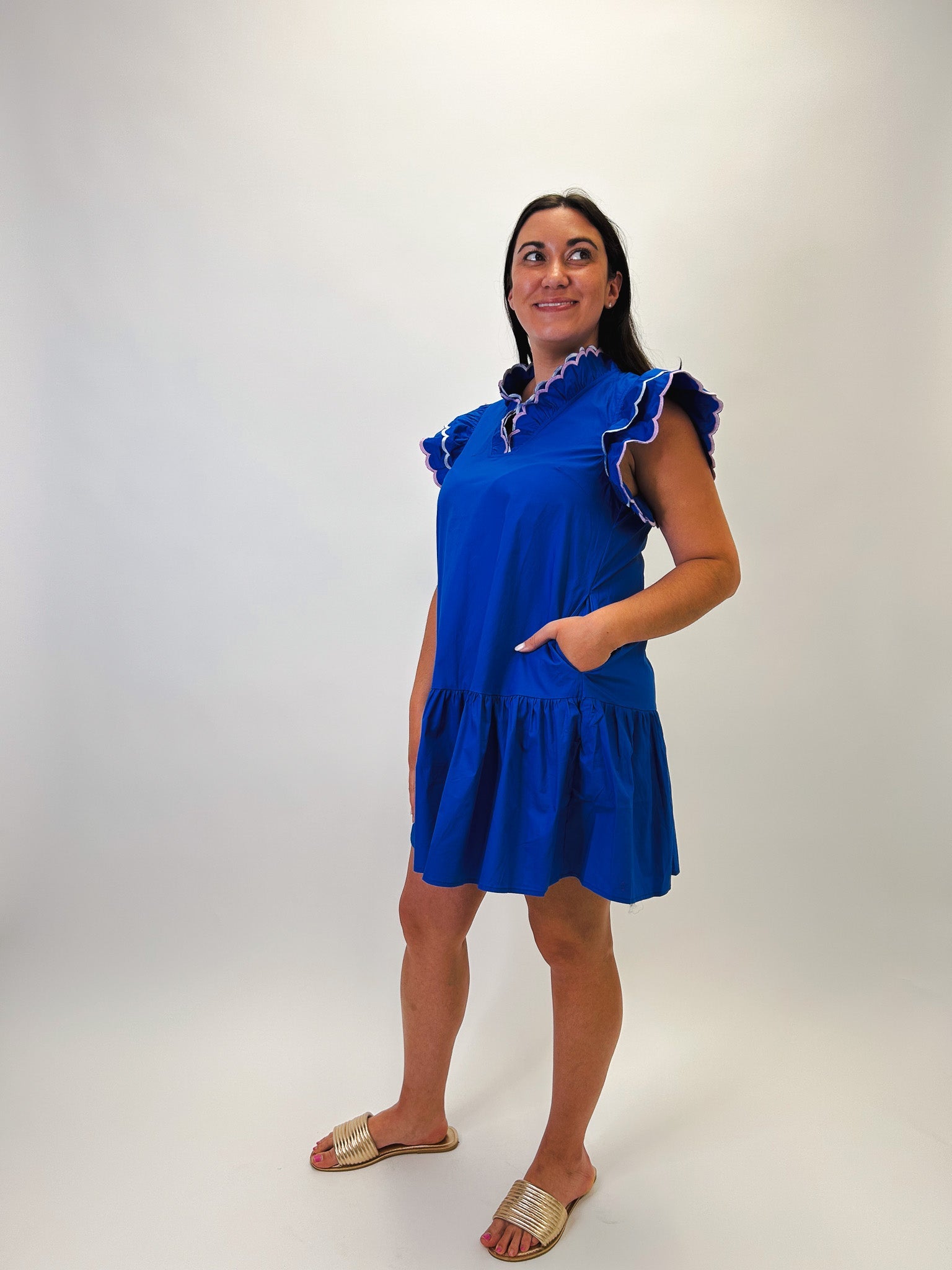Azure Oasis Dress - Elle Maxine
