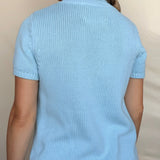 Banks Rolled Edge Sweater Tee - Elle Maxine