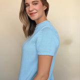 Banks Rolled Edge Sweater Tee - Elle Maxine