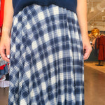 Beckette Pleated Midi Skirt - Elle Maxine