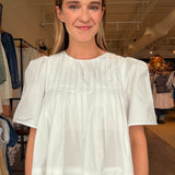 Bella Pleated Top - Elle Maxine