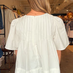Bella Pleated Top - Elle Maxine
