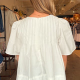 Bella Pleated Top - Elle Maxine