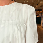 Bella Pleated Top - Elle Maxine
