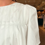 Bella Pleated Top - Elle Maxine