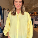 Bella Voile Blouse - Lemon - Elle Maxine