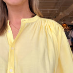 Bella Voile Blouse - Lemon - Elle Maxine
