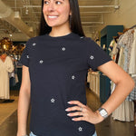 Betsy Star Embroidered Tee - Elle Maxine