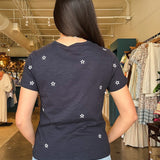 Betsy Star Embroidered Tee - Elle Maxine