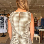 Better Days Gingham Shell - Elle Maxine