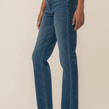 Blair High Rise Straight Leg - Certify - Elle Maxine